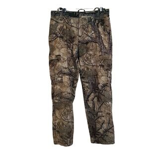 SITKA MothWing Mountain Mimicry Camo Hunting Pants Size 36 Cargo Pockets Outdoor